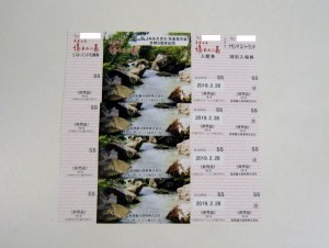 ナガシマスパーランド 特別入場券 湯あみの島 入館券 4枚セット