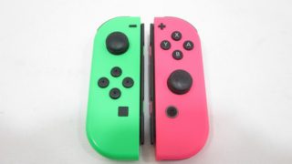 Nintendo Switch Joy-Con (L) ネオングリーン/ (R) ネオンピンクを