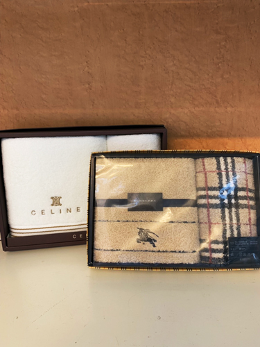 CELINE・BURBERRYのタオルセット買取りました【モノマニア朝日店】