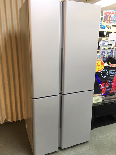 AQUA 4ドア冷蔵庫 買取りました【モノマニア朝日店】